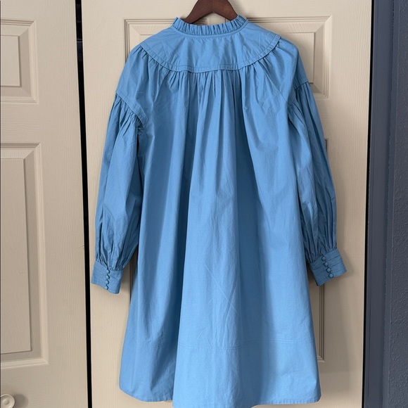 Ulla Johnson Dress Size 8 A-Line Ruffle Cotton - Picture 7 of 9